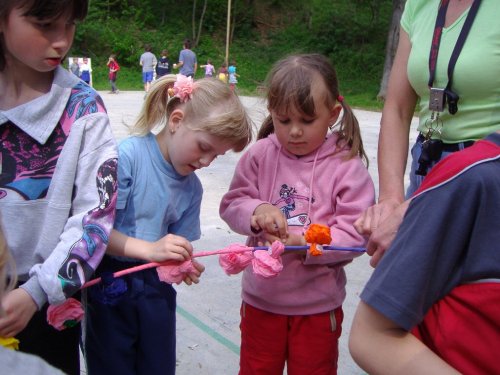 Otevírání studánky nad Žlebem - 7.5.2006